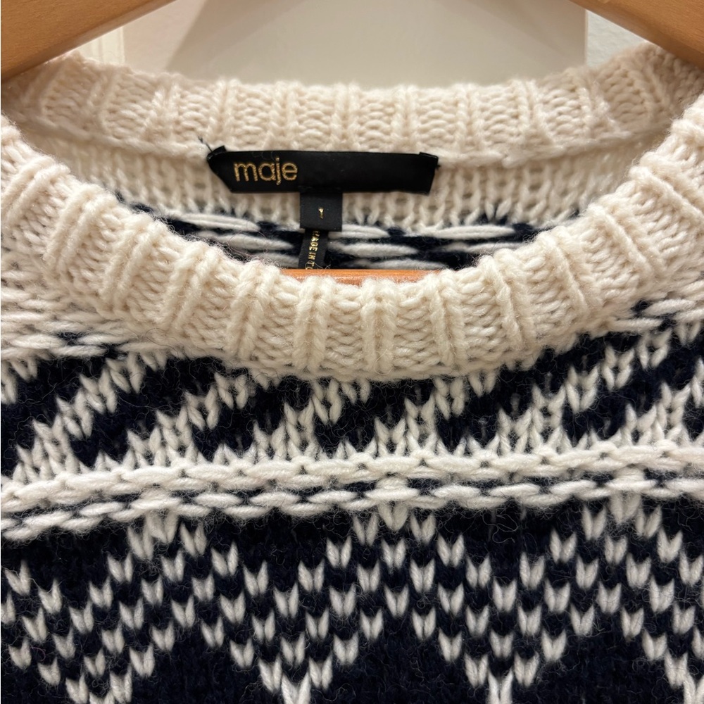 Gently used Maje sweater size XS